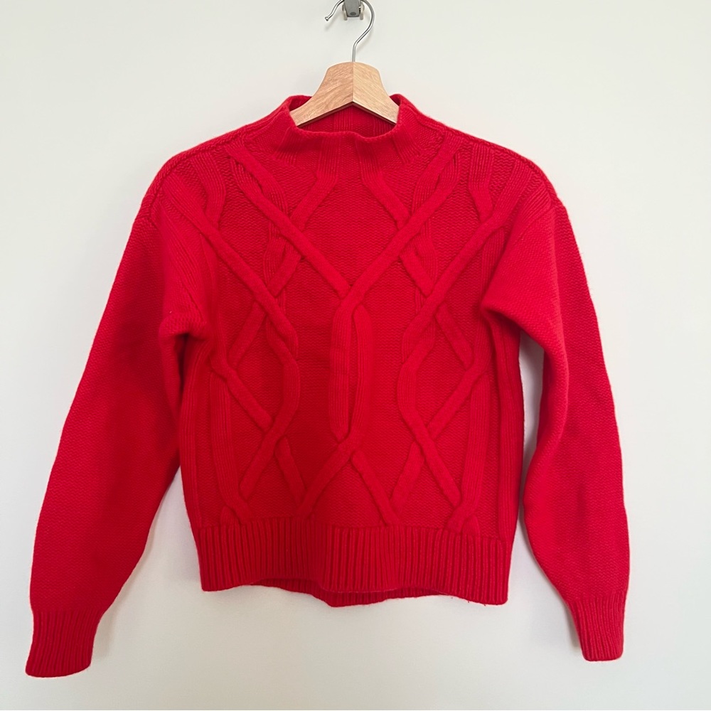 Everlane | Cable Mock Sweater